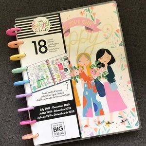 Happy Planner Squad Girls 18 month planner 2019/20